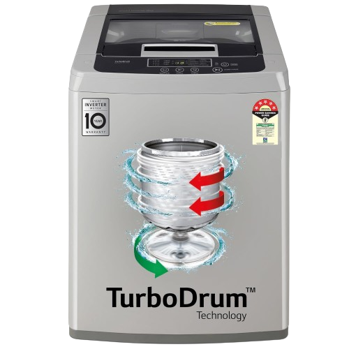 LG 8 Kg 5 Star Inverter TurboDrum Fully Automatic Top Loading Washing Machine
